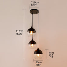 Load image into Gallery viewer, Nordic Modern hanging Glass Pendant