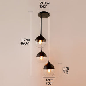 Nordic Modern hanging Glass Pendant